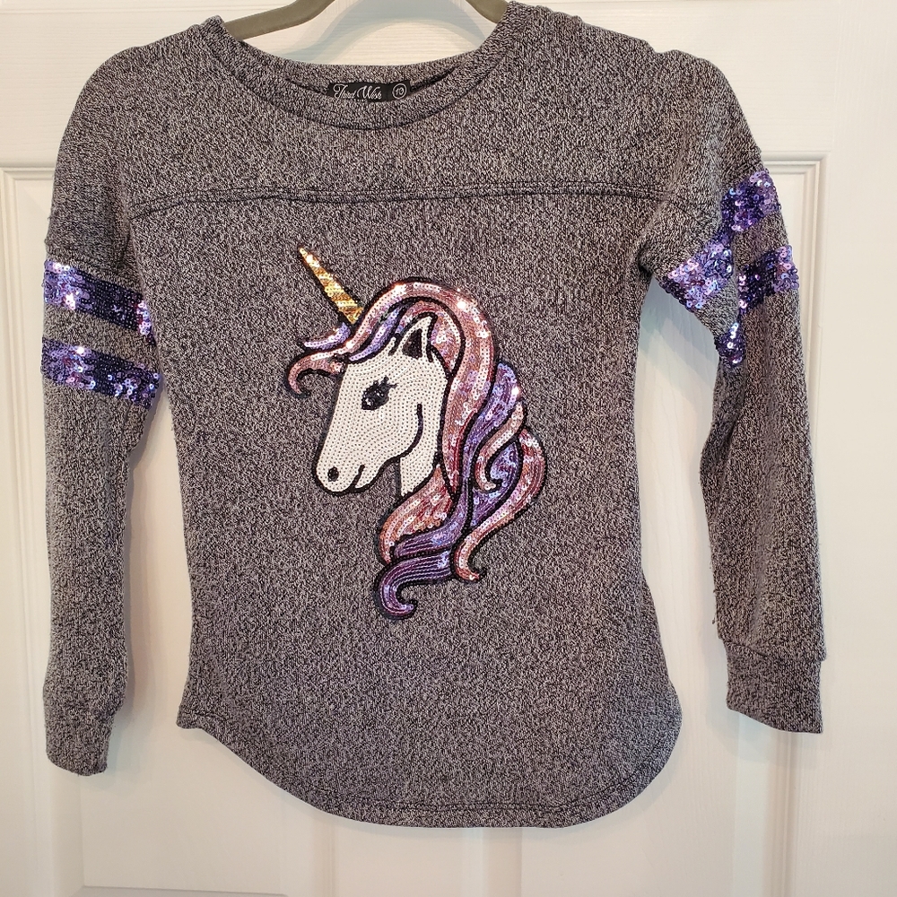 Sequined Unicorn Sweater